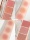 Трехцветная комбинированная тарелка для румян Orange girl blush, восстанавливающая глянцевая цельная тарелка, многоцветная сухая розово-красная женская тарелка для начинающих mini 2