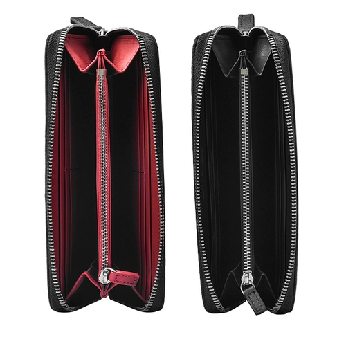 罗诗奴 Длинный бумажник ручной работы, цепочка с молнией, плетеная маленькая сумка клатч, кошелек, длина макси