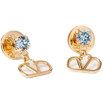 (6 periods of interest-free) Valentino VALENTINO Vlogo Signature METAL EARRINGS