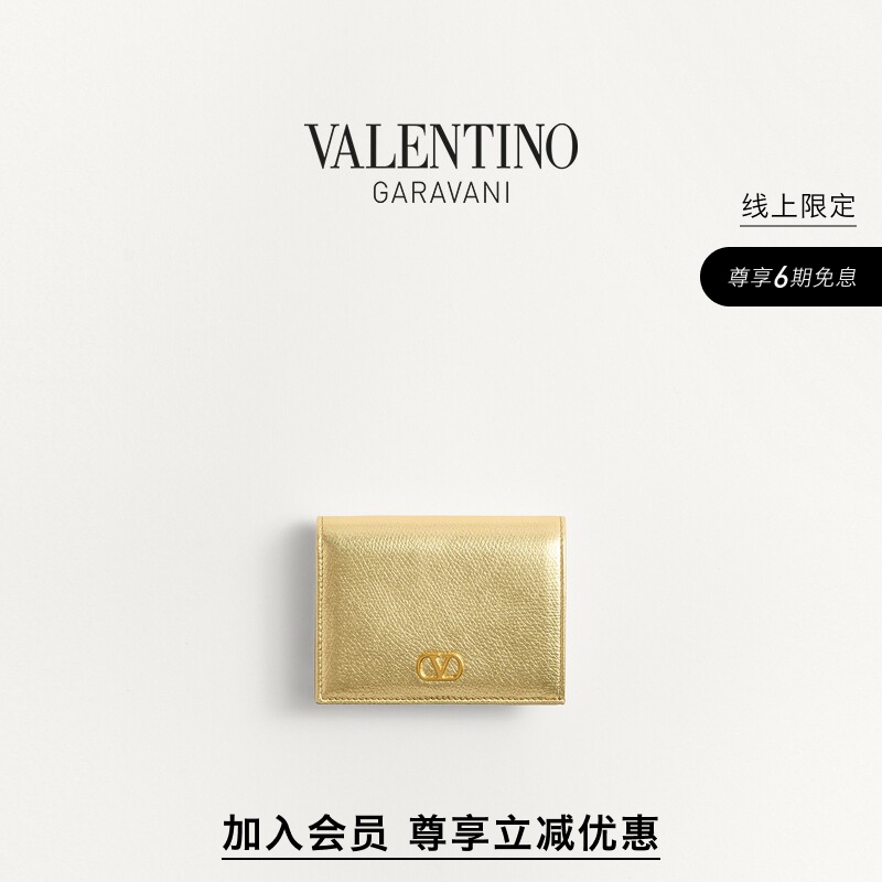 [Member Instant Discount][Online Exclusive] Valentino Women's Vlogo Signature Wallet