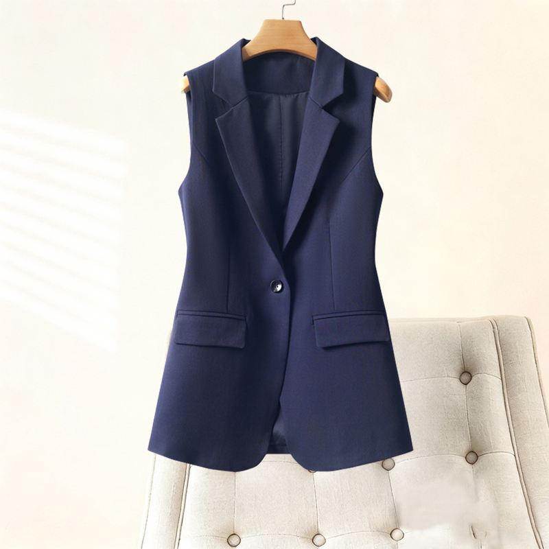 Women's Suit Vest, Professional Style, Spring and Autumn, Slim Fit, Versatile, High-End Feel, Outerwear Vest
