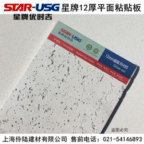 Xingpai 300*600*12 thick caterpillar plane paste board mineral wool paste sound-absorbing board wall top surface special