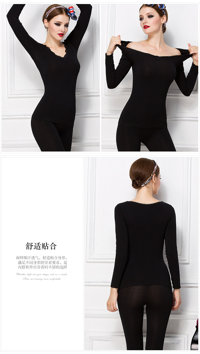 Sous-vêtement thermo jeunesse YISELLE simple en viscose - Ref 751680 Image 12