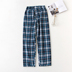 Mùa xuân và mùa hè nam cotton mỏng pyjama quần điều hòa quần dệt bông nam cộng với phân bón tăng cửa quần squat quần đũi nam Quần tây