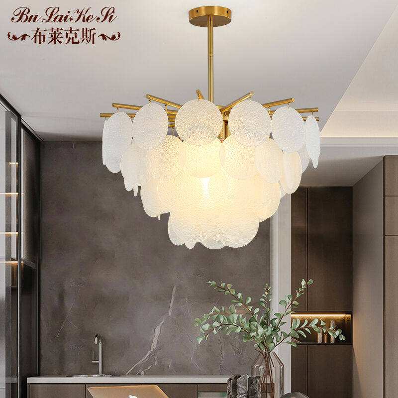 Brex Light Lavish Rear Modern Living Room Chandeliers Minimalist Dining Room Light Creative Diamond Textured Bedroom Chandeliers Diameter 60