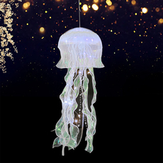 Фонарь 圣诞节冷白光水母灯笼节日花灯活动策划增强气氛围灯房间户外装饰