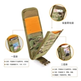 Тактическая мужская износостойкая поясная сумка, барсетка, спортивный универсальный кошелек, 6.5 дюймов, канавка