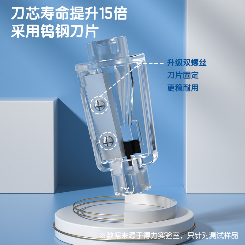 Deli Automatic Pencil Sharpener Electric Pencil Sharpener for Primary School Students Full Pencil Sharpener Dual Power Supply Pencil Sharpener Kindergarten Pencil Sharpener Kidsren's Stationery Pencil Sharpener Va3 Pencil Sharpener