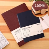 Ноутбук, канцтовары, блокнот, большая черная синяя книга, бизнес-версия, 160, увеличенная толщина, 3185/3186