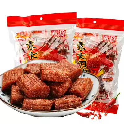 Yu Zai big knife spicy strips After 8090 nostalgic net celebrity snack spree Spicy vegetarian snack specialty