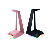 SF Razer Symphony Base Pink Crystal RGB Light USB HUB Base Headset Stand