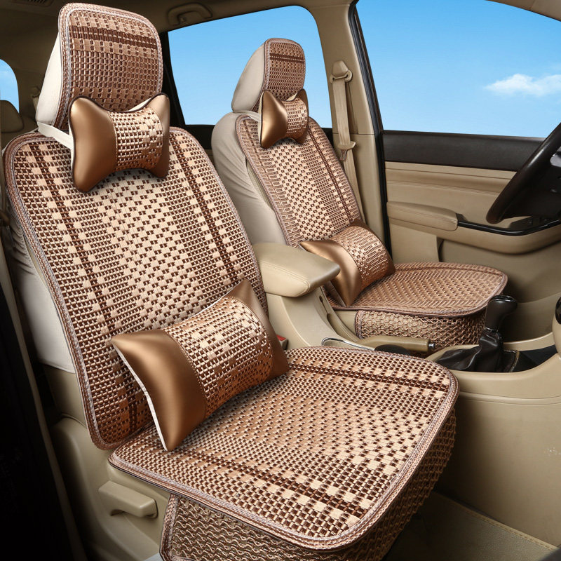 Summer ice silk car seat cover mat cool cushion new Dongfeng scenery 330 360 370 580 seven-seat cushion