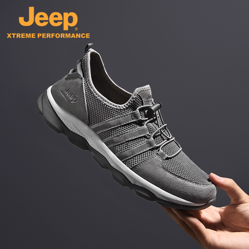 Jeep jeep men's shoes 2022 autumn new outdoor travel mesh shoes breathable all-match sports and leisure mesh trendy shoes