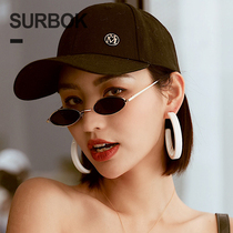 Sunglasses female Korean version of tide ins retro small face Net red Street shooting sound Net red European and American ulzzang round face suitable