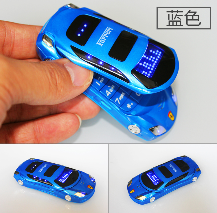 Siêu xe Ferrari mini cá tính thu nhỏ lật trẻ em học sinh xe thể thao hoạt hình điện thoại di động ANBO - Điện thoại di động điện thoại samsung a12