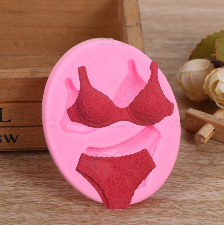 Zipper mỹ phẩm silicone khuôn vui vẻ DIY nướng bánh trang trí lưới băng handmade xà phòng keo khuôn khuôn làm bánh trung thu
