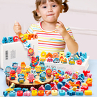 婴儿童串珠子穿绳玩具1一岁半女孩2宝宝4幼儿3早教益智力动脑积木
