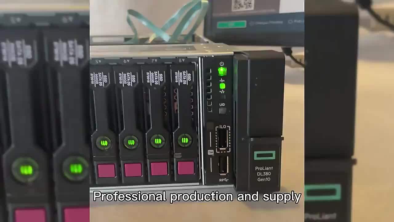 Serveur HPE Proliant DL380 Gen10 – 16 Baies SFF – 2x Xeon Gold 6128, 64Go DDR4, Rails Inclus – Occasion Reconditionné