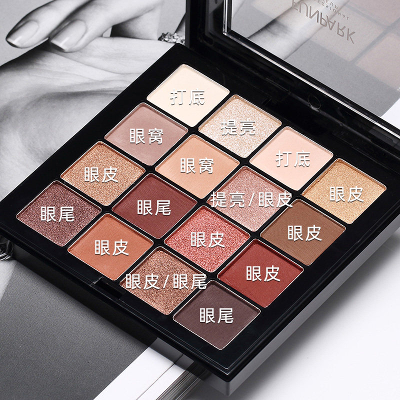 Идеальная визитная карточка Niki eyeshadow 2025 новая мода визажиста, специальная палитра теней для век нишевого бренда earth color Изображение 1