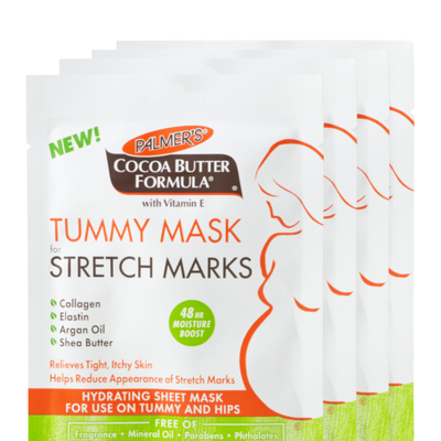【直营】帕玛氏Palmer进口去妊娠纹孕纹淡化孕妇腹膜肚膜33ml*4片