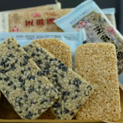Crispy specialty snack Chongqing specialty Shanhua brand sesame crispy sesame slices milk flavor 500g