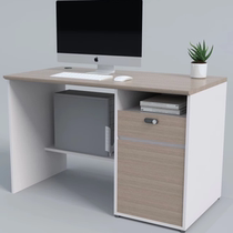 Staff desk simple modern staff desk single desk and chair combination office 1 2 meter computer desk