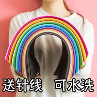 Импортный флисовый набор материалов из нетканого материала ручной работы, ткань, комплект для школьников и студентов, DIY, студенческая работа