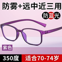 Фиолетовый [против FOG-350 градусов синего света на расстоянии, средний и близкий] Рекомендуется в течение 70-74 лет