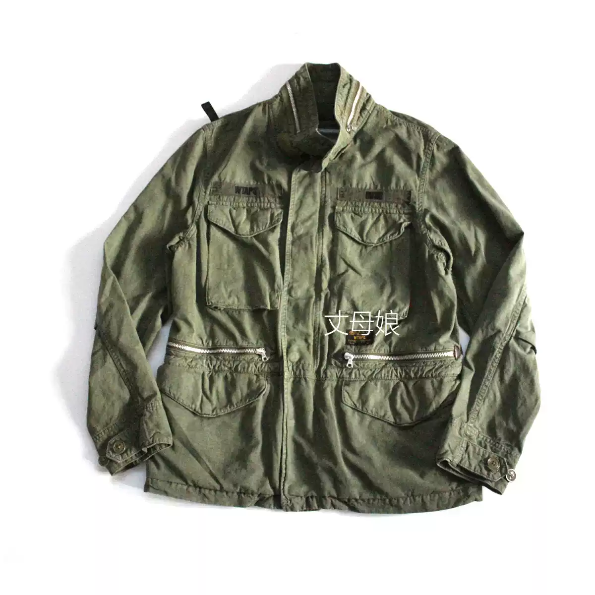 WTAPS M-65/JACKET.COTTON.RIPSTOP M65 军事夹克风衣15SS-淘宝Taobao