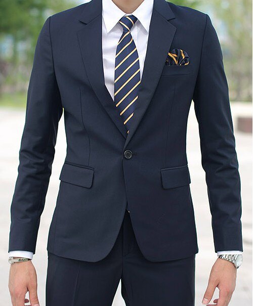 Costume homme en laine pour automne - Ref 1554501 Image 37