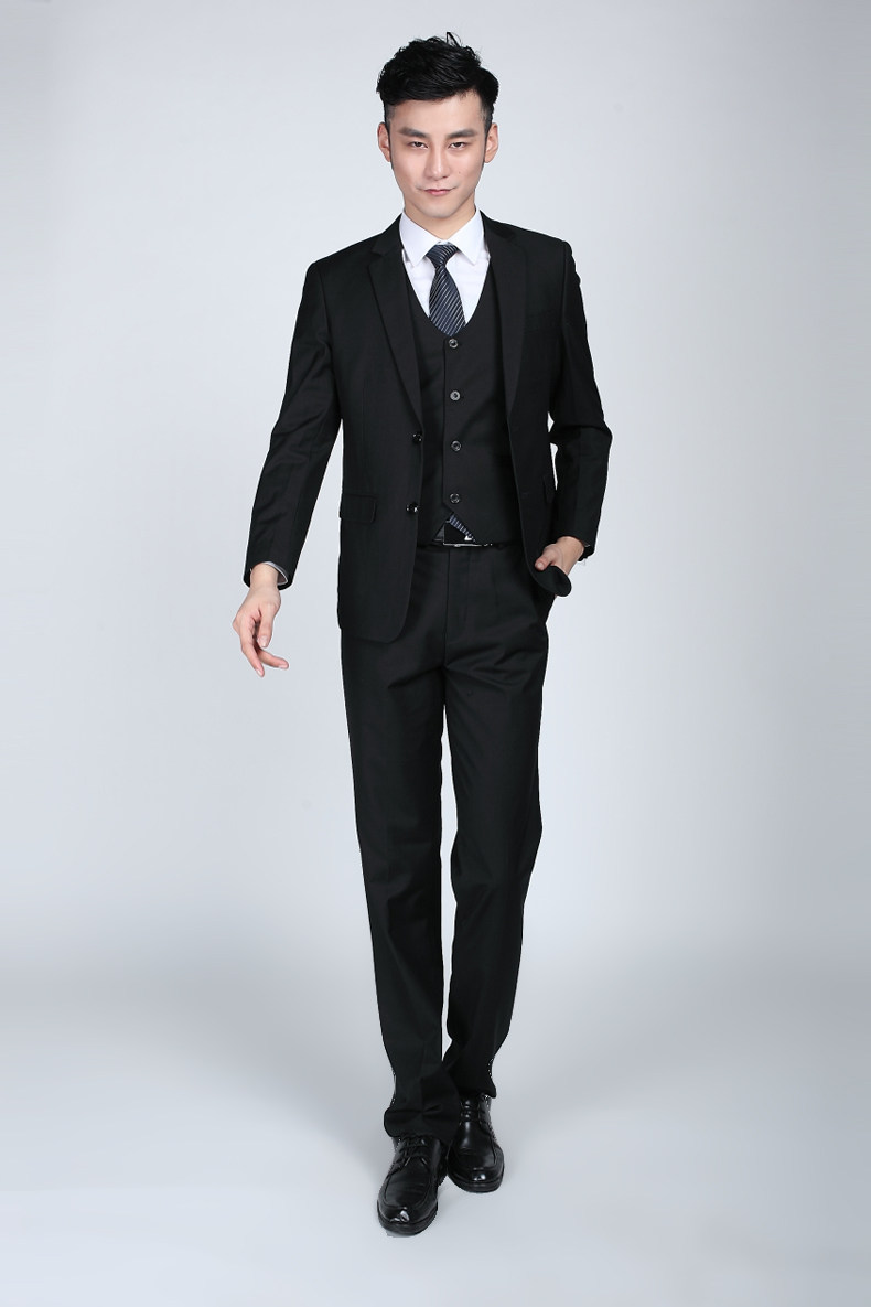 Costume homme en laine pour automne - Ref 1564364 Image 3