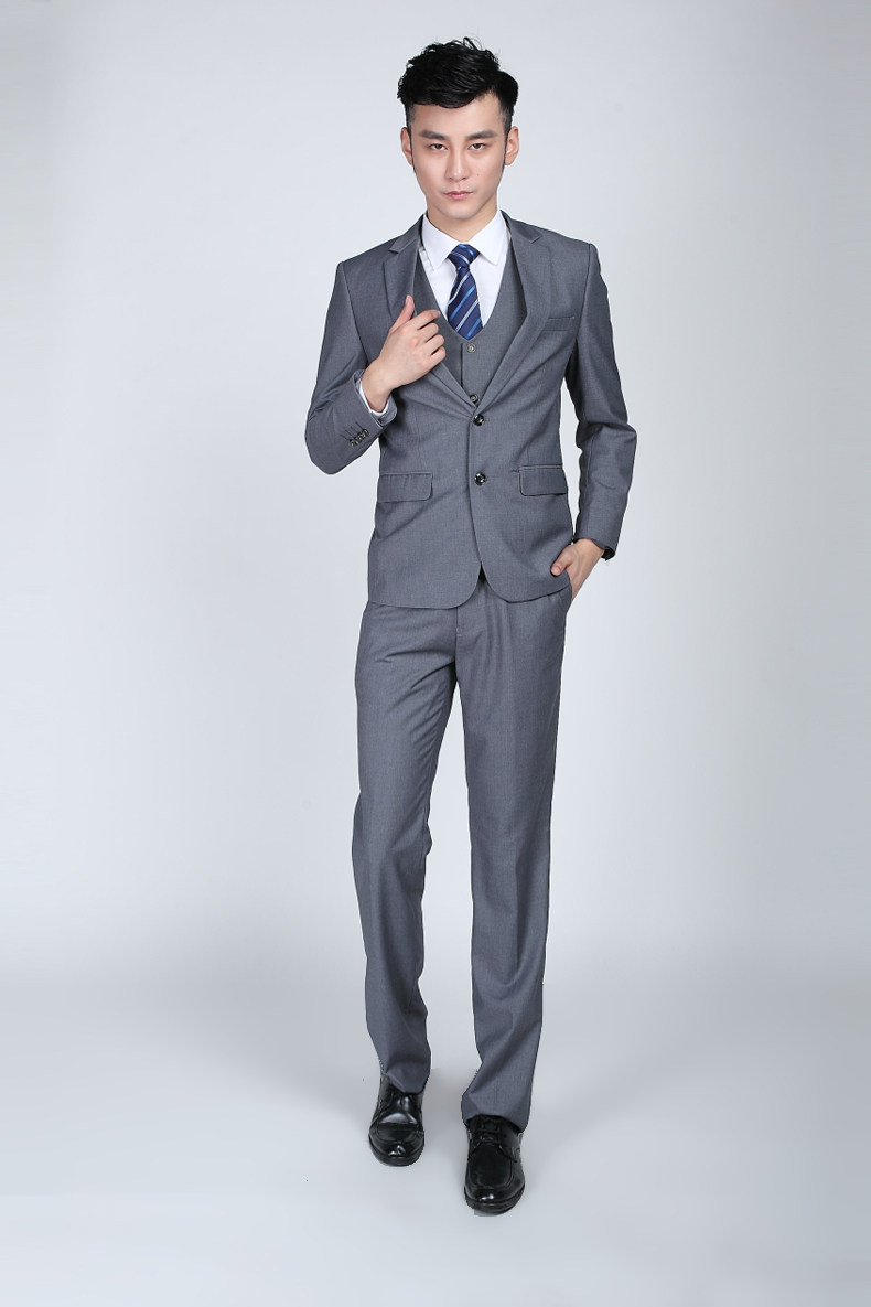 Costume homme en laine pour automne - Ref 1564711 Image 17