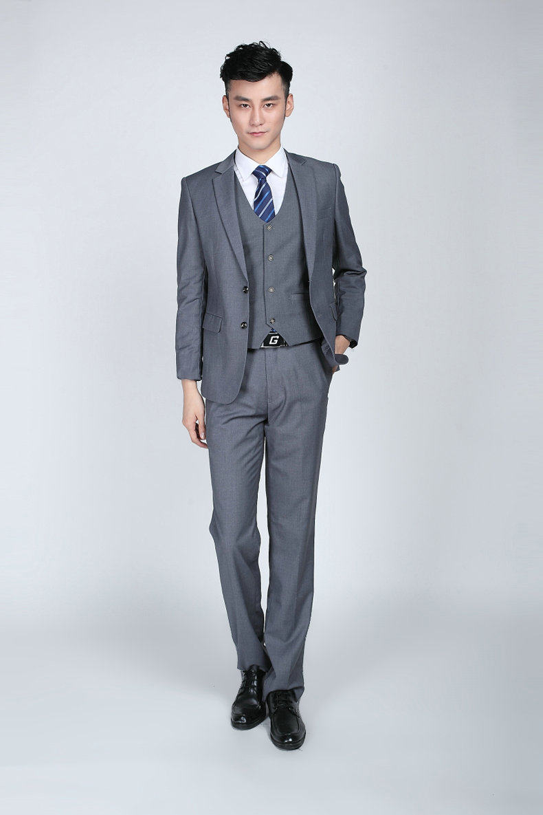 Costume homme en laine pour automne - Ref 1564711 Image 3