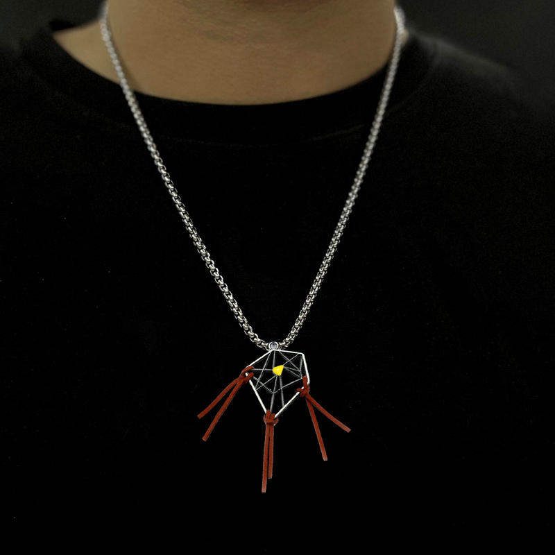 Game Merchandise Dreamcatcher Death Stranding Pendant Sam-Style Keychain Necklace Souvenir Gift for Men and Students