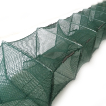 2 m 2 m to 20 m large frame shrimp cage fish nets Shrimp Cage Fishing Tools Catch Lobster Web Folding Fishing Cage Fishing