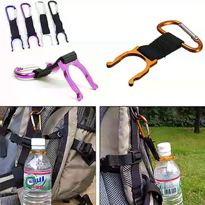 Outdoor overseas travel products carabineal buckle hanging beverage bottle clip kettle buckle water bottle buckle