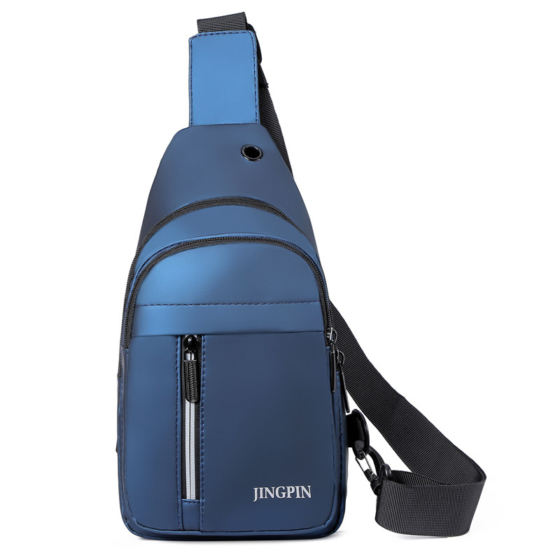 MANLUPU shoulder bag men's messenger bag sports chest bag multifunctional messenger bag