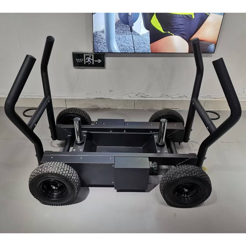 Weight-Bearing Tank Car Magnetically Controlled Barbell Sleigh Car Resistance Strength Training Car Commercial Gym Studio Tank Car
