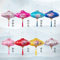 New Years lanterns Chinese autumn lanterns Lanterns Lotus Leaf Festive Lanterns and lanterns Lantern Flying Saucer Lantern Corridor Restaurant Chandelier Vintage Hotels