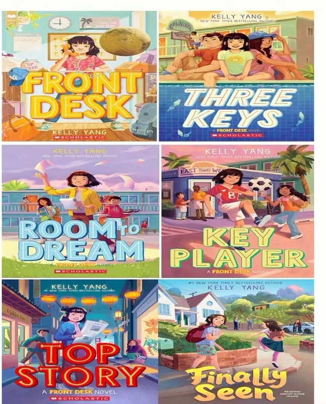 Front Desk by Kelly Yang, Six Physical Books