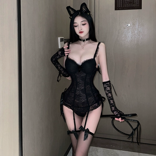 Сексуальное нижнее белье, униформа, пижама, комплект, большой размер