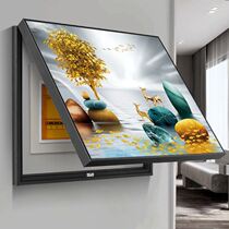 Electric meter box decorative painting non-perforated living room power distribution box switch electric box switch electric box switch shielding modern simple hanging painting