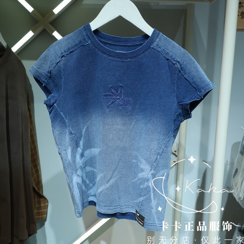 Clearance Sale Lee Genuine Product 2026 Spring/Summer Women's Short Sleeve T-Shirt Lwt012569204467-A09739