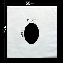 Disposable hole towel beauty salon pillow cushion massage bed massage cushion non-woven bedside round cross towel