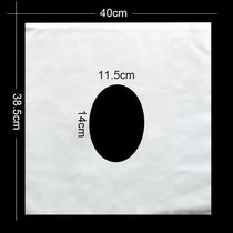 Disposable hole towel beauty salon massage mattress face towel non-woven pillow towel cross-hole bedside cushion towel massage bed towel