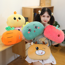 Childrens warm hand treasure Plush hand cover Warm hand pillow meddle winter heating doll multi-functional cute cartoon winter