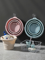 Removable folding bucket Car with cover foldable bucket Car wash Fishing art Outdoor travel Portable retractable universal