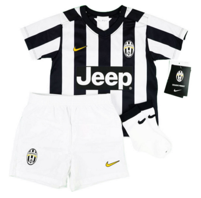 Juventus Juventus 1415 baby children's football jersey jersey shorts and socks set 610947