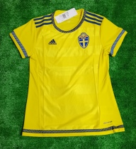 Genuine Swedish National team womens football uniform jersey xs code