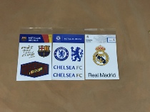 Official Real Madrid Liverpool Barcelona Barcelona Chelsea fans car stickers